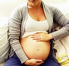 У беременных женщин